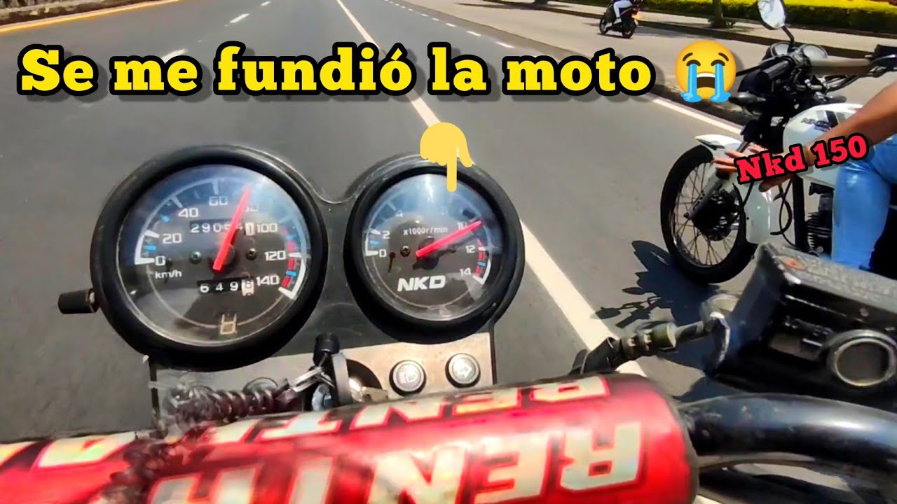 AKT NKD 125cc vs NKD 150 con leva racing Drag race 🥵🔥le gane