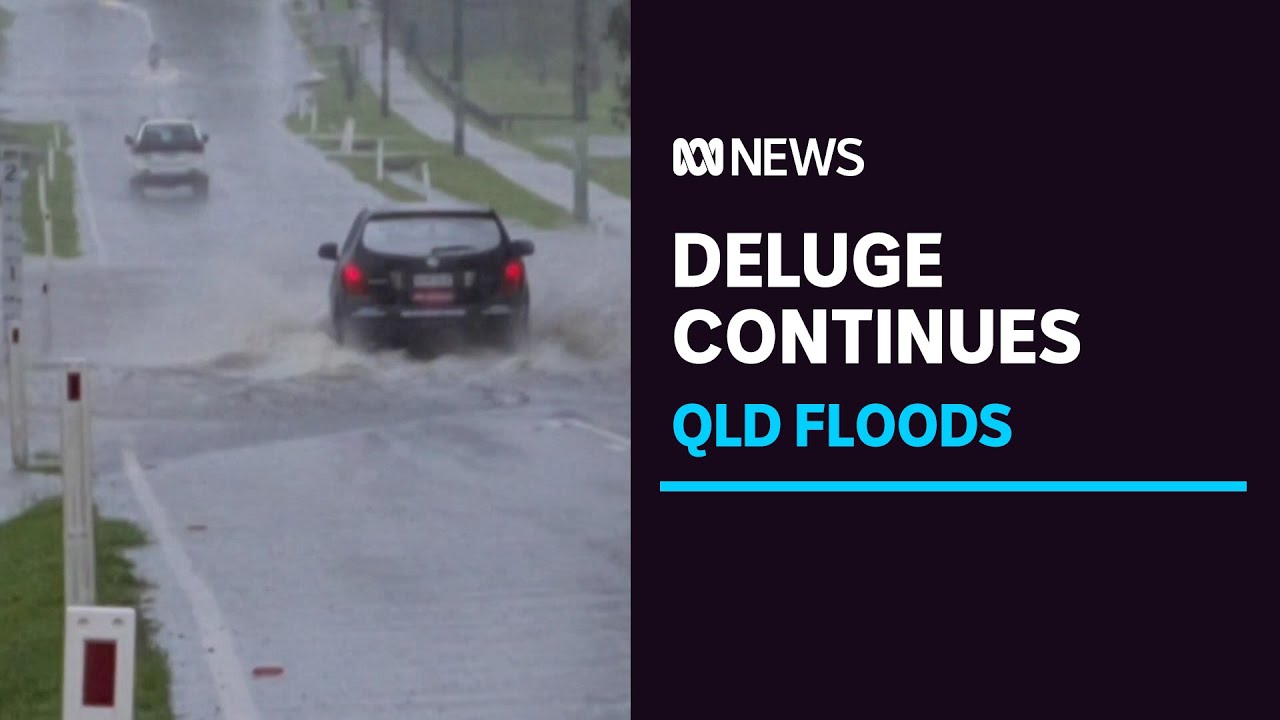 Queensland wet weather wrap: Torrential rain from Birdsville to the Gold Coast | ABC News