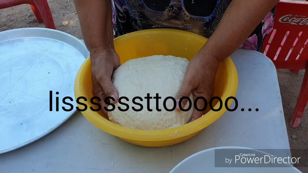 Así se hacen las tortillas Sobaqueras de Hermosillo, Sonora.
