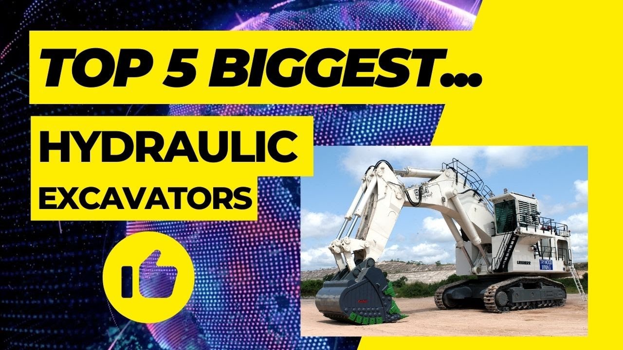 Top 5 Biggest... Hydraulic Excavators #Excavator