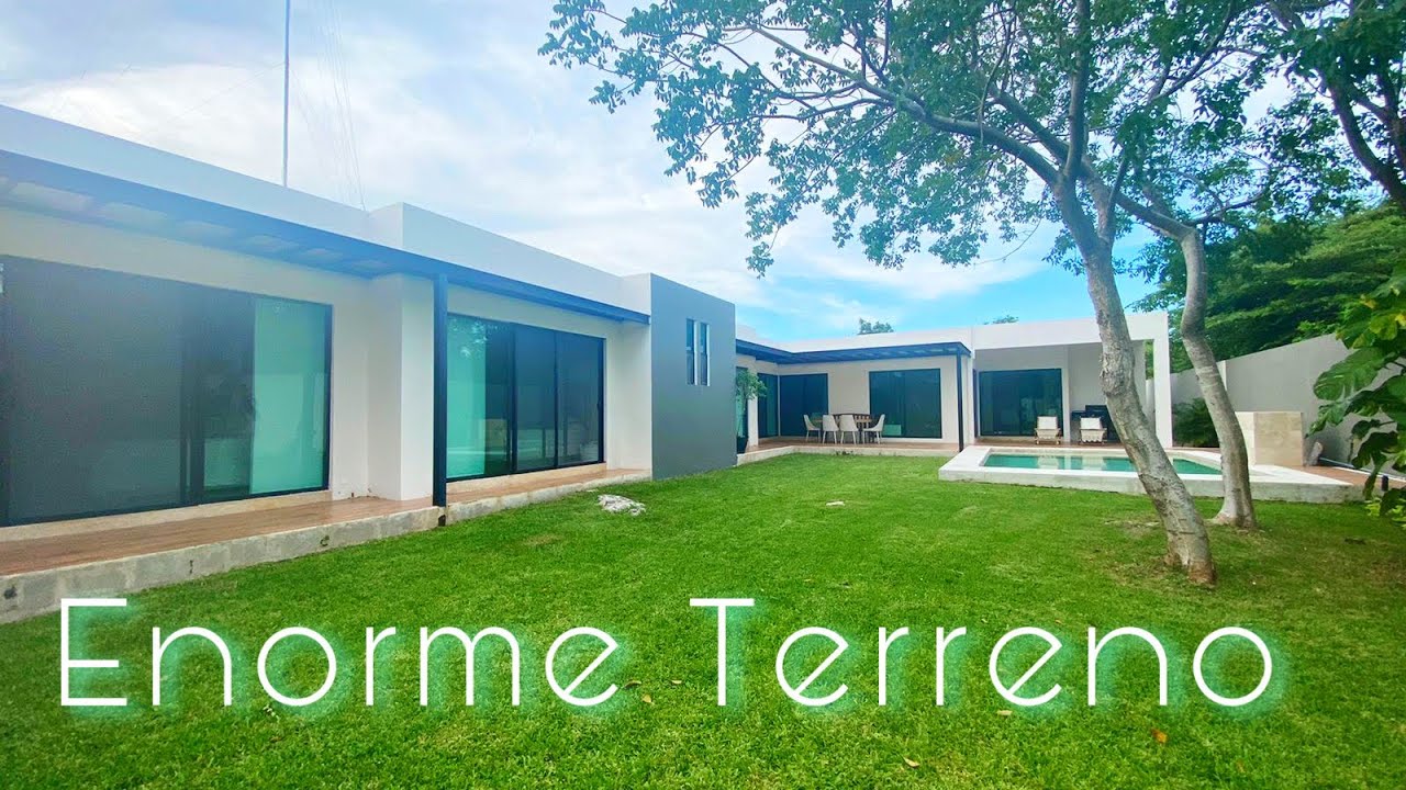 ESPECTACULAR CASA DE UN PISO CON AMENIDADES EN MERIDA YUCATÁN #sevende #realstate #diseño #yucatan