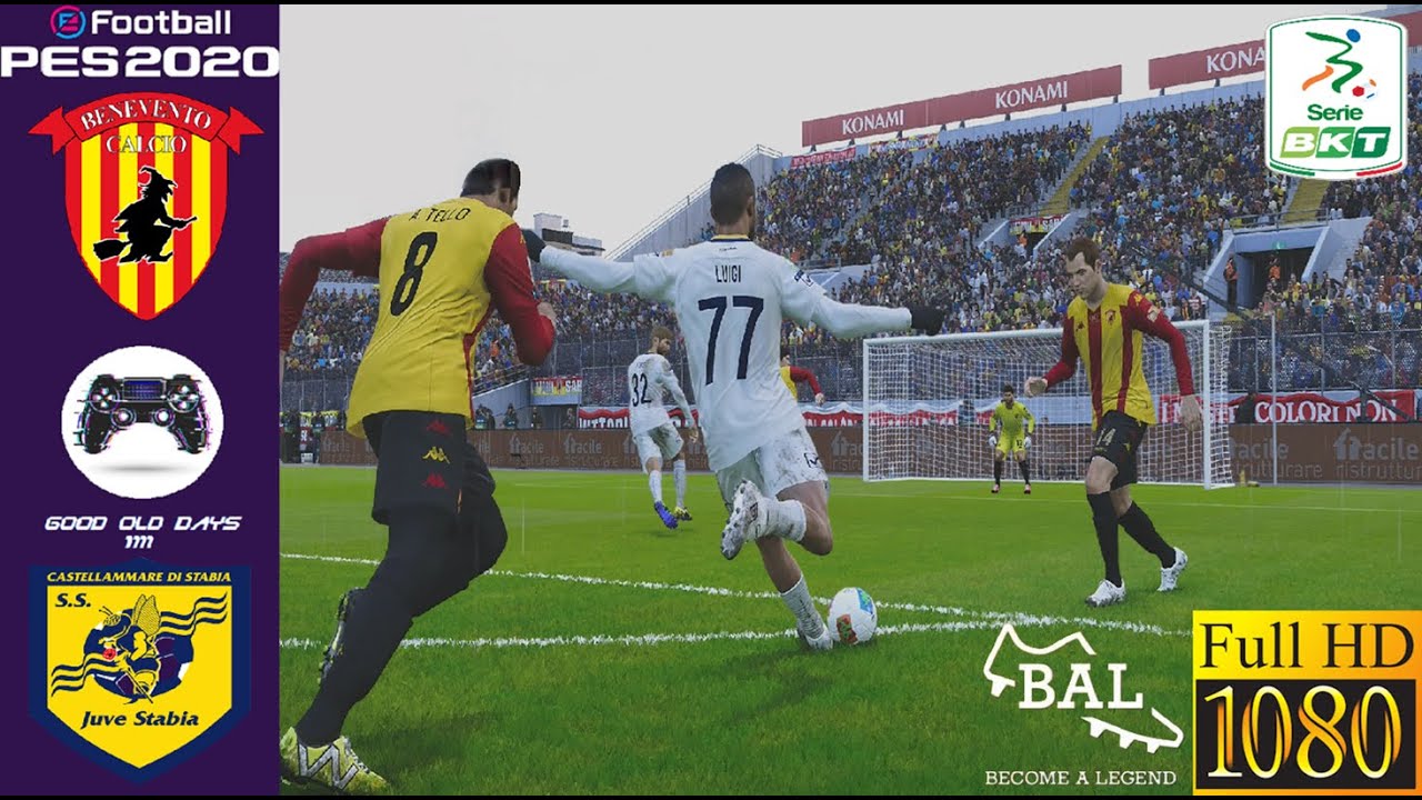 PES 2020 | Become a Legend | #19 | Benevento VS Juve Stabia | Super Star | PS4  (No Comment)