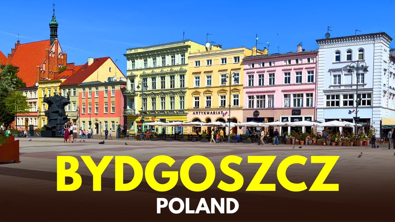 Bydgoszcz, Poland 🇵🇱 – 4K Walking Tour