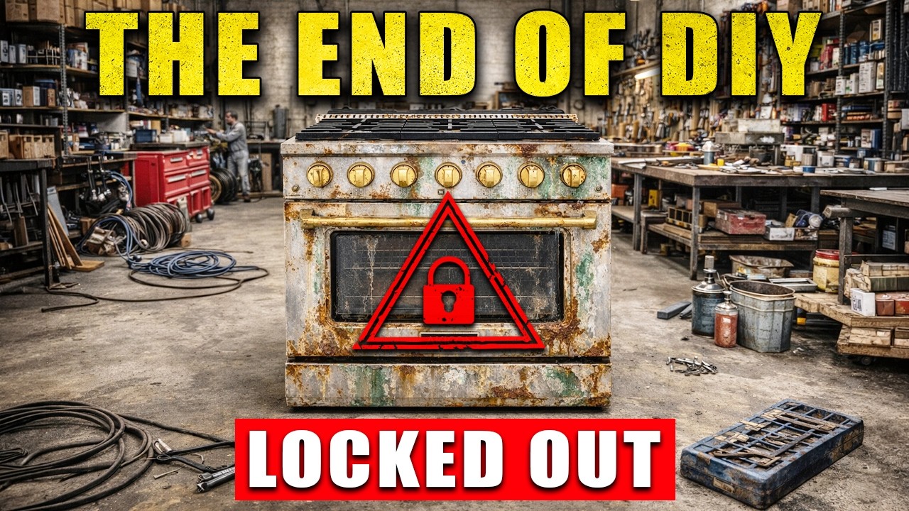 Why You Can’t Fix Modern Ovens Anymore — The End of DIY