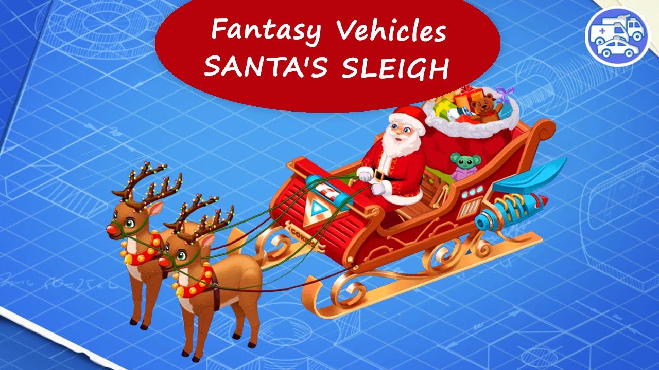 Fantasy Vehicles #1 - How Does a Santa's Sleigh Work? | GoKids! Games