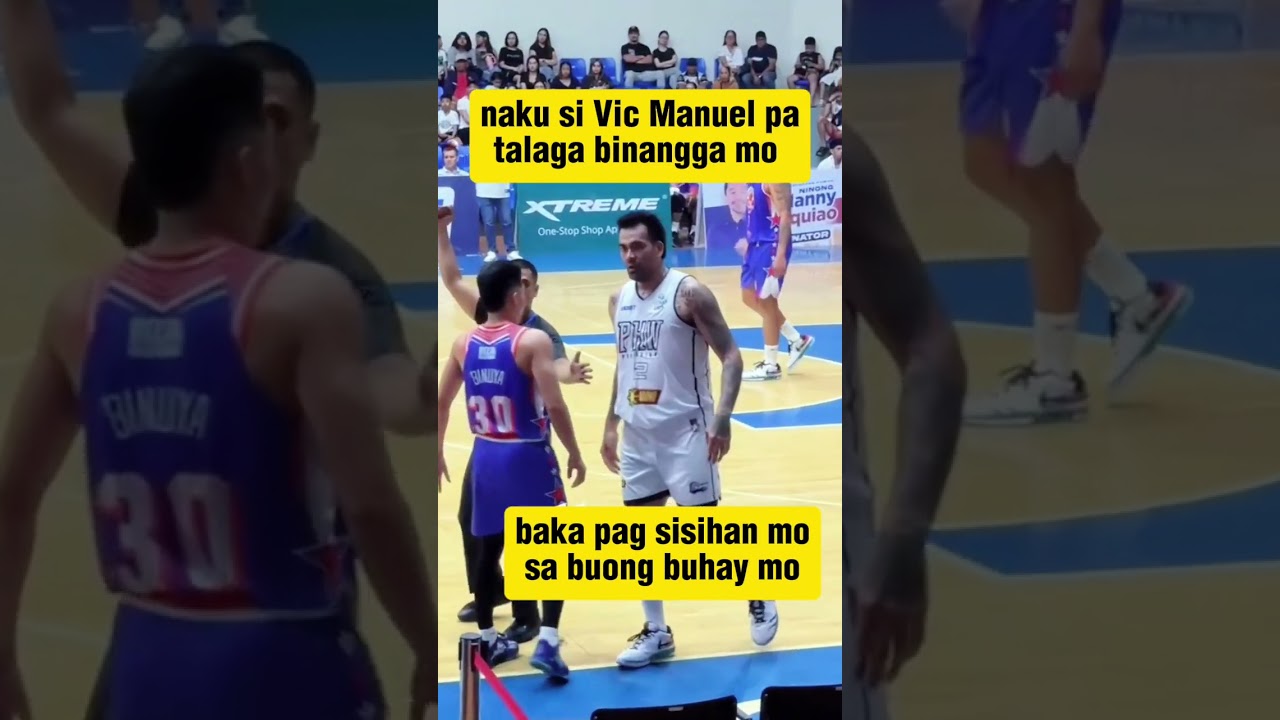 Na isang sapak ka lang ni Vic