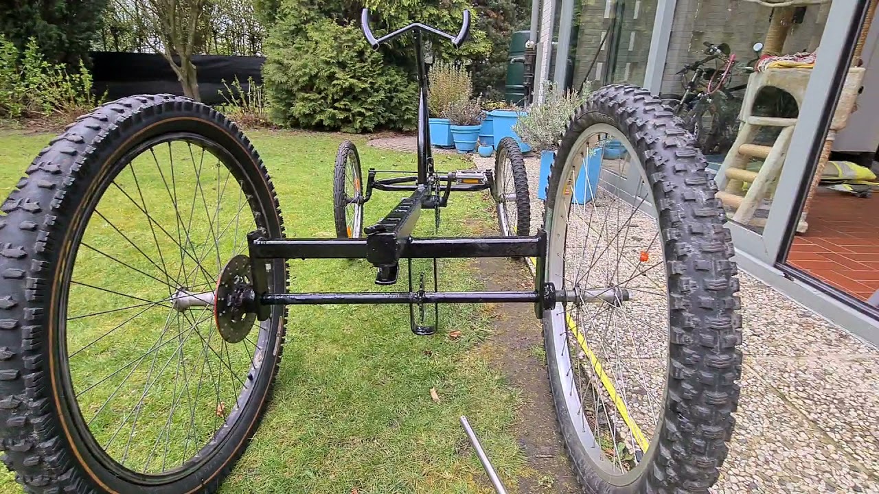 como se hace carrito casero con llantas de bicicleta