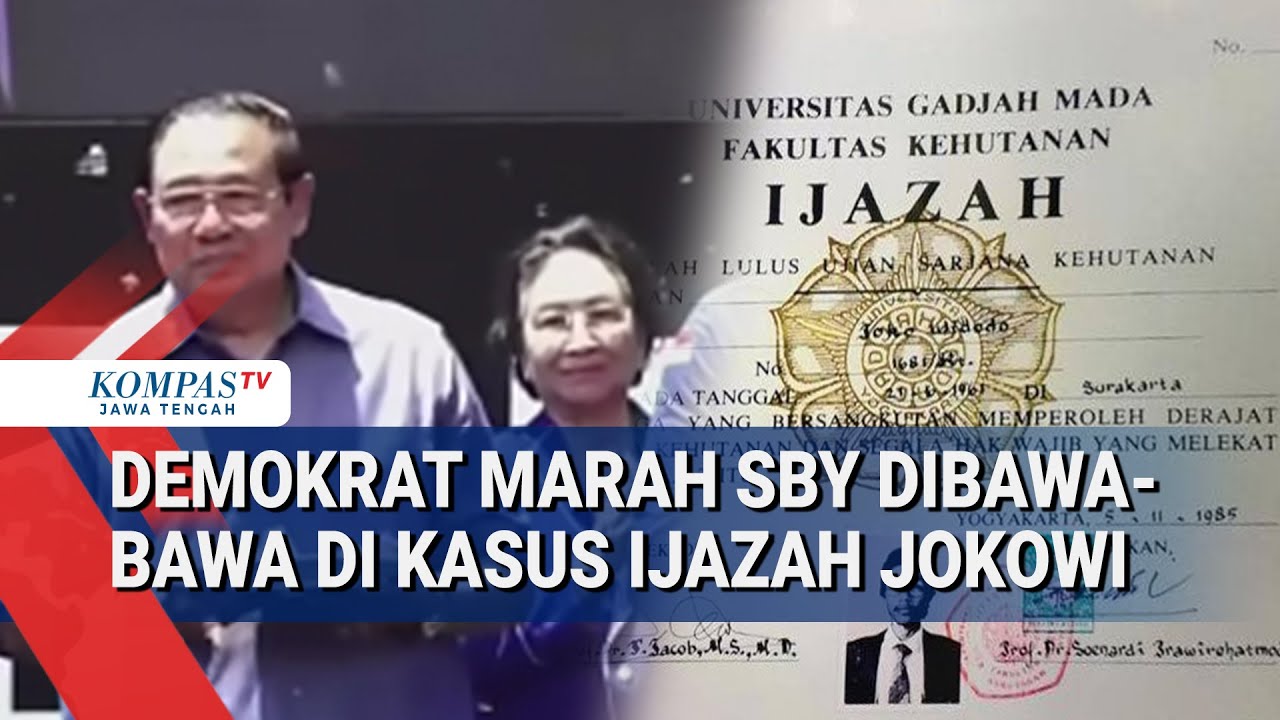 Demokrat Marah SBY Dibawa Bawa di Kasus Ijazah Jokowi