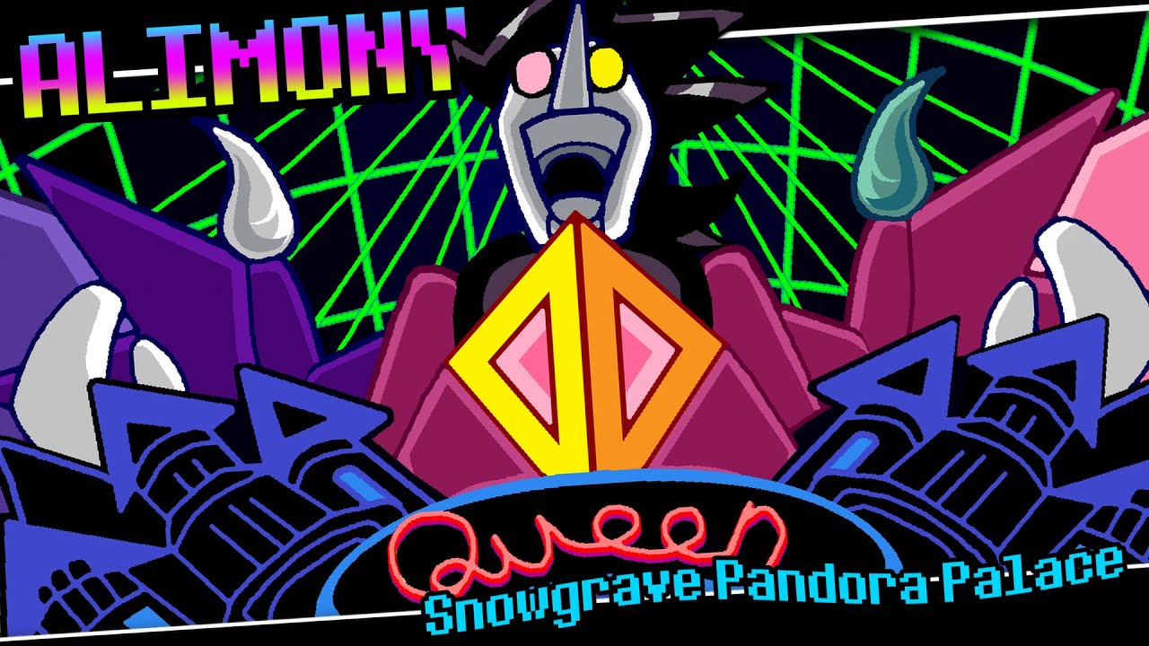 ALIMONY / Down With The Queen! (Snowgrave Pandora Palace) [Deltarune]