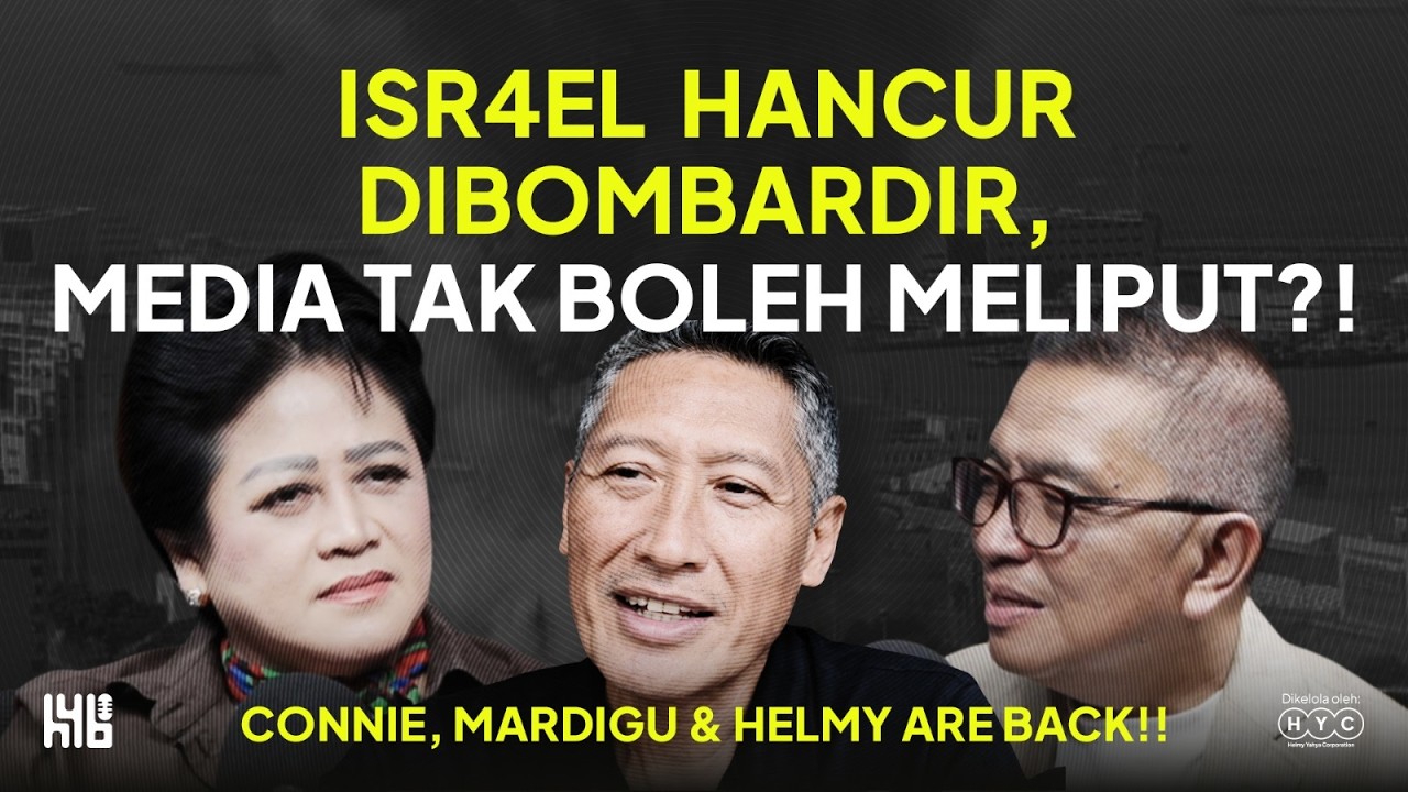 Connie & Mardigu: Amerika Cari M4ti, Iran Makin Sadis! | Helmy Yahya Bicara