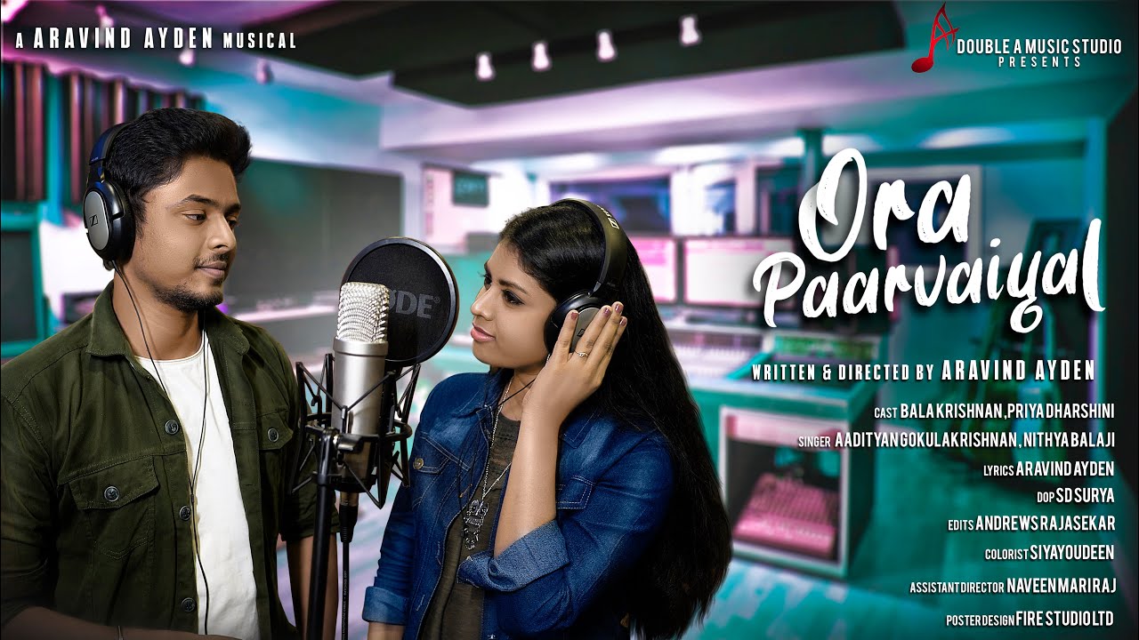 Ora Paarvaiyal - Maara meets Mathi Music Video | Aravind Ayden | Krish | Priya | Tamil Album song