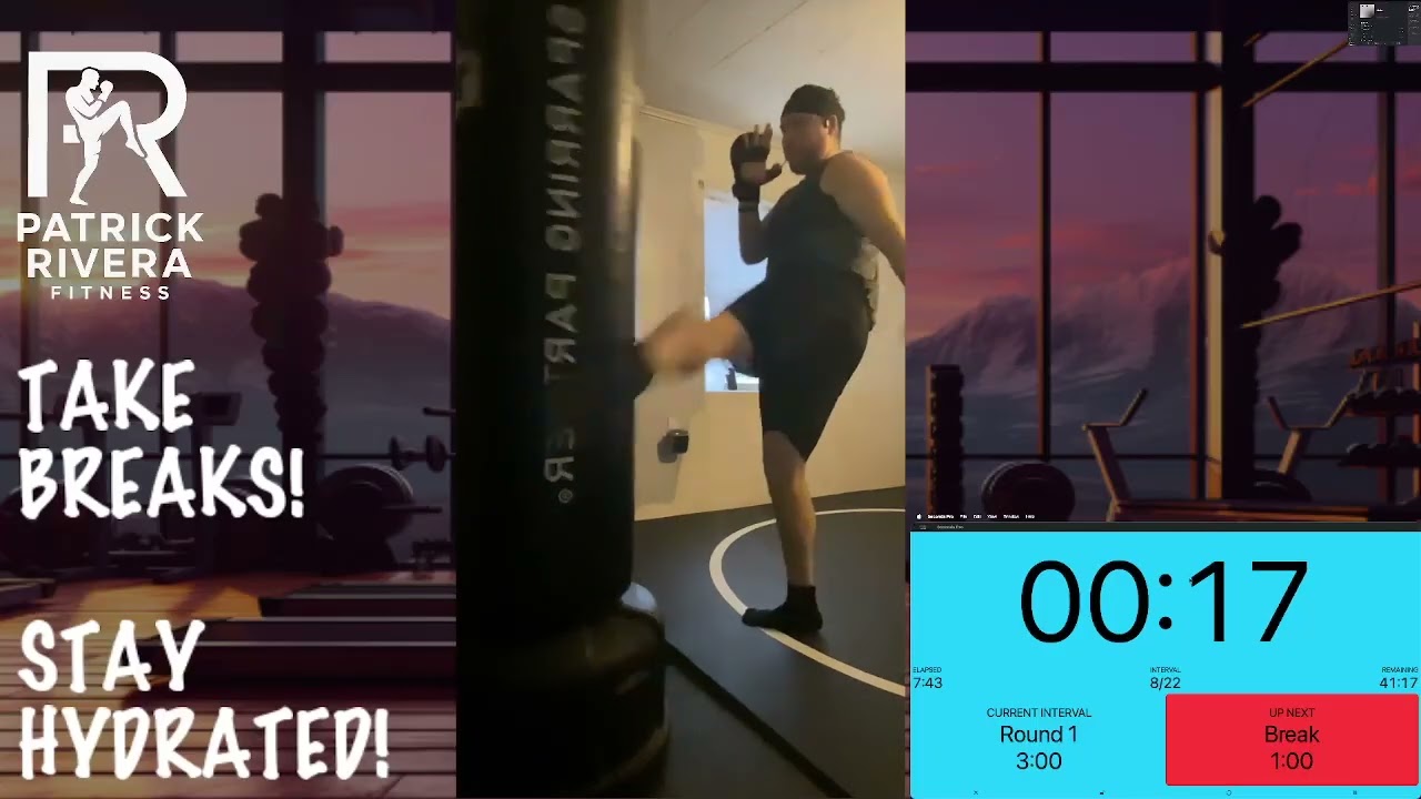Virtual Cardio Kickboxing | Wed., January 7, 2026