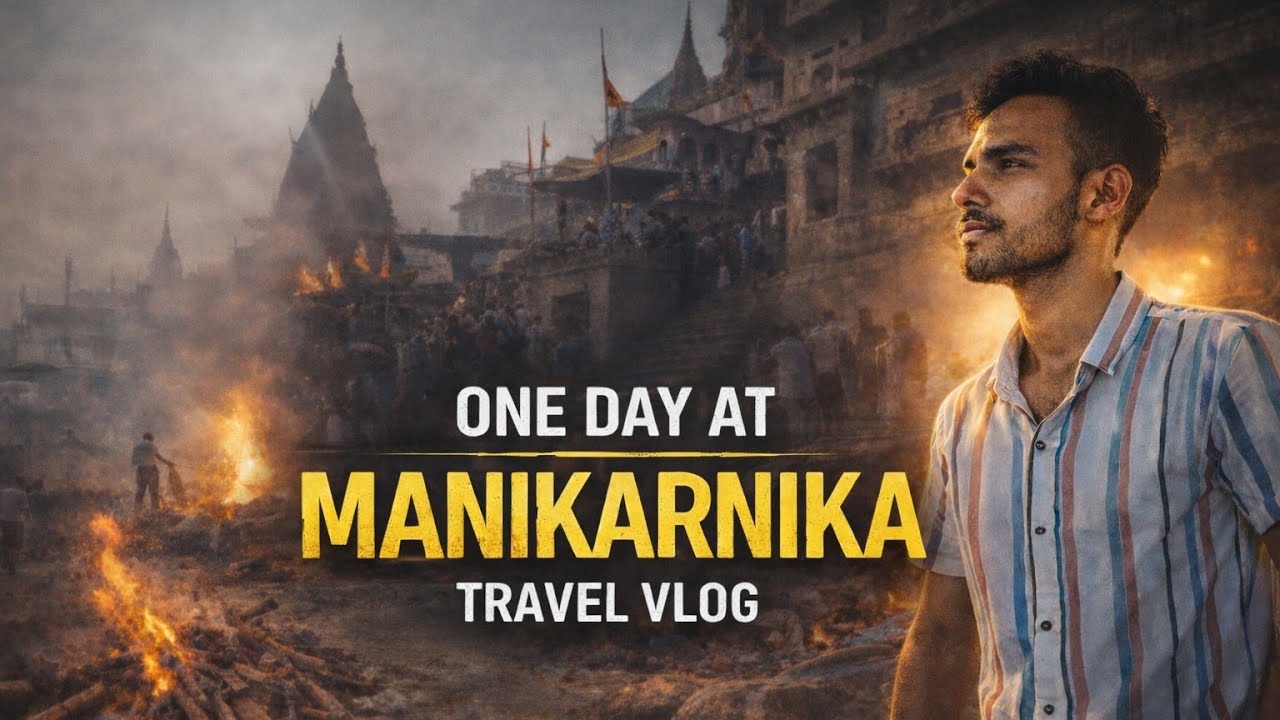 One day. at  manikarnika ghat 😍 || #vlog#trevel#trevelvlogs#manikarnikaghat #studentlife#bhu#bhulife