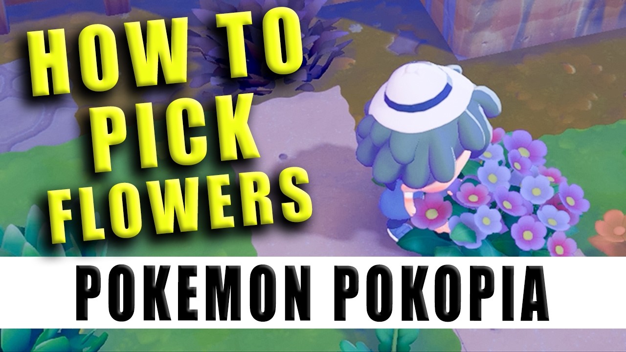 Jak zbierać kwiaty w Pokemon Pokopia - Jak zdobyć dzikie kwiaty w Pokemon
