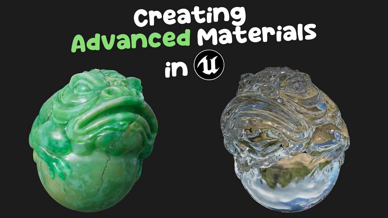 Advanced Materials in Unreal Engine 5 | Realtime Subsurface Scattering (SSS) and Glass Shader