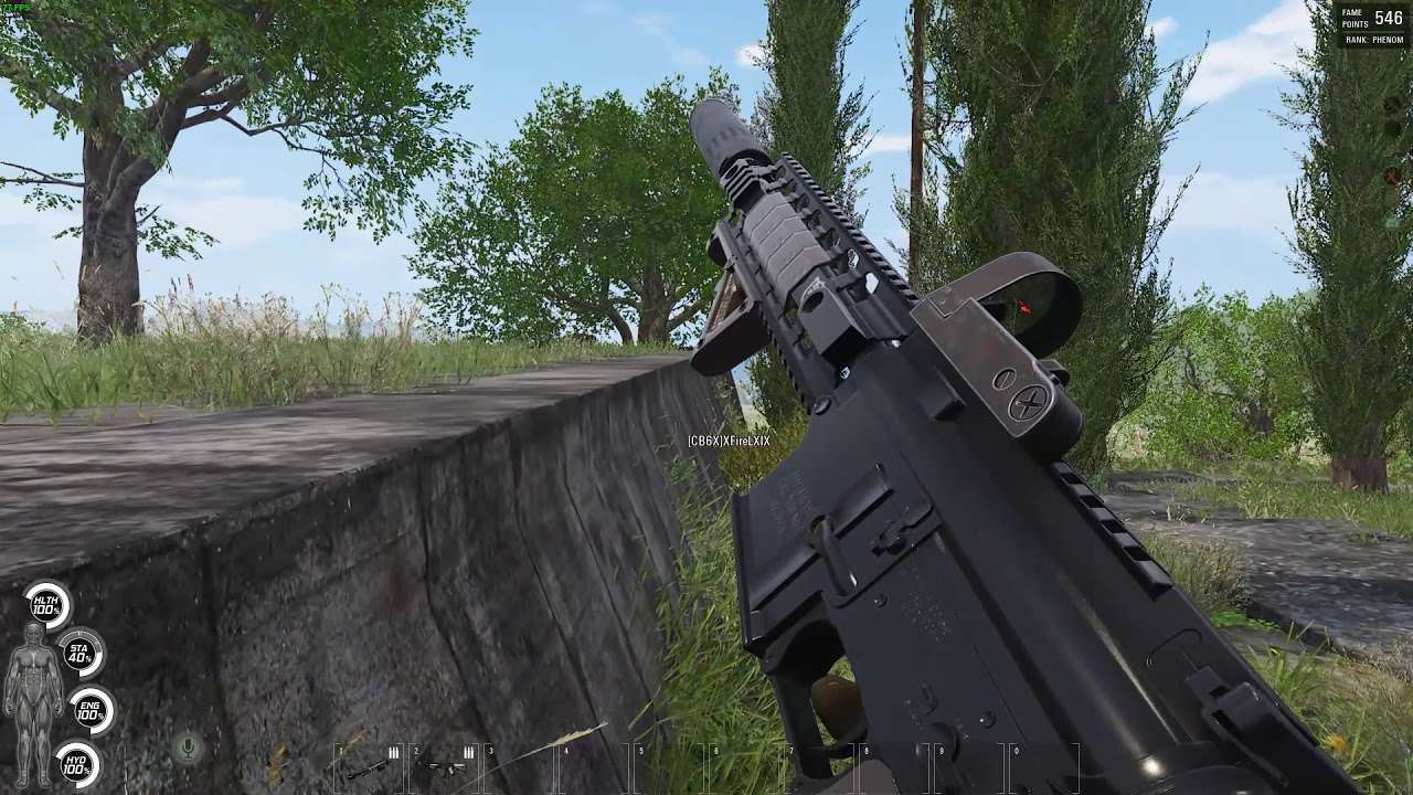 SCUM- Suppressed Mk18 3xKills
