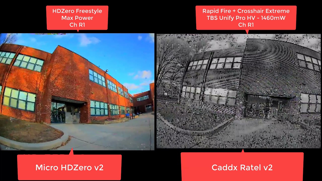 The End: Urban Large Buildings - HDZero vs Analog Penetration Tests