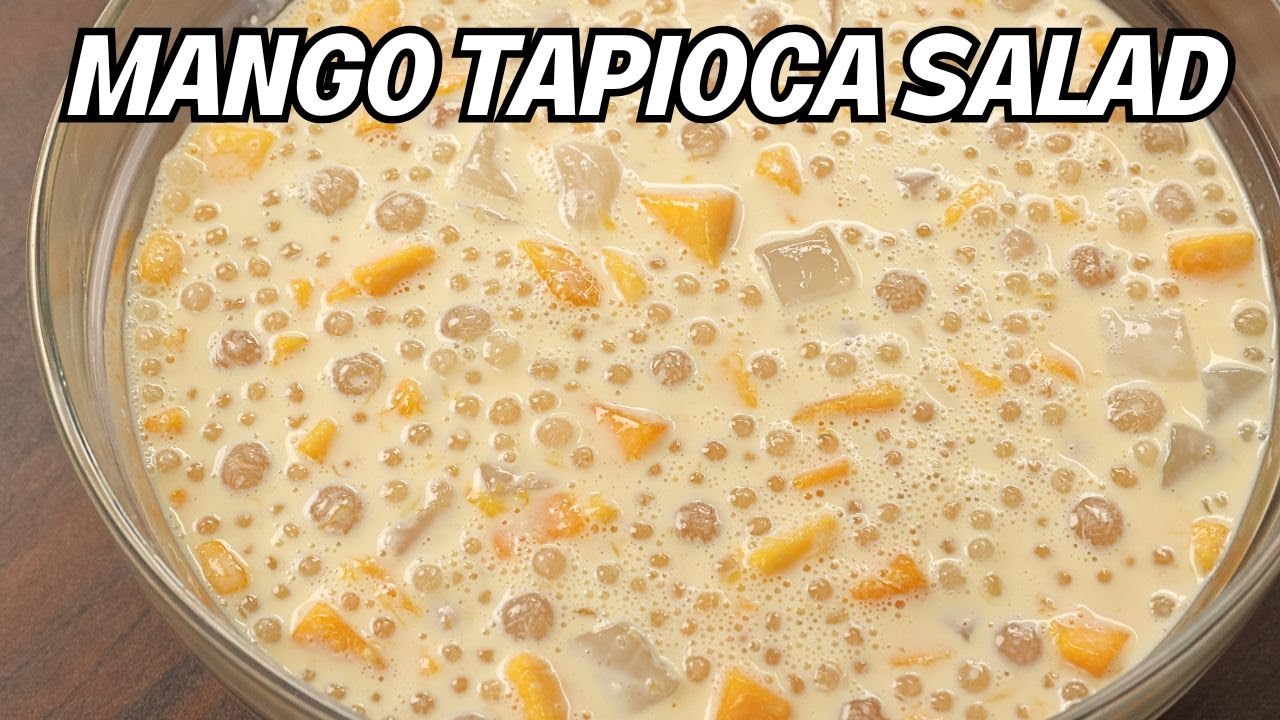 Mango Tapioca | Mango Sago Dessert Recipe