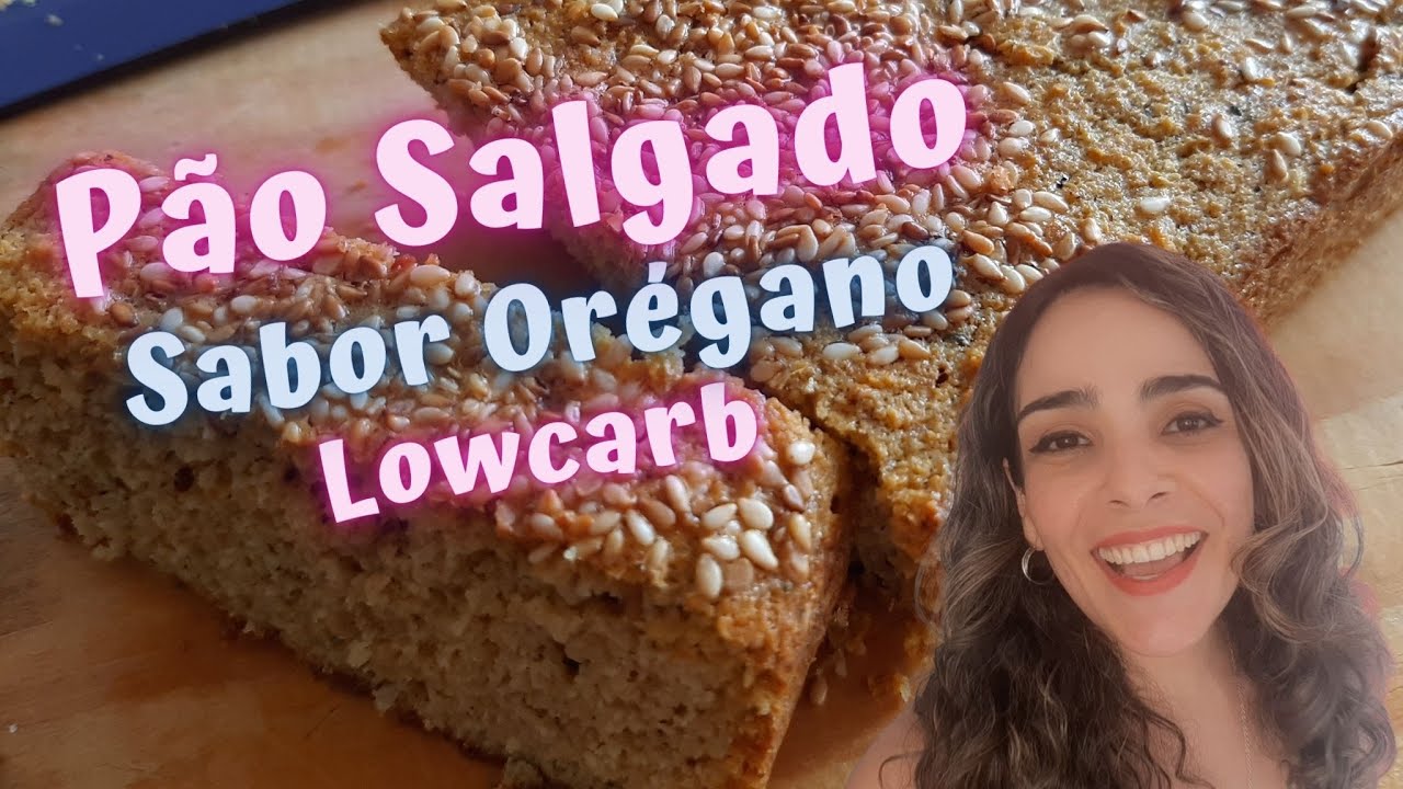 Pão Lowcarb Salgado Sabor Orégano