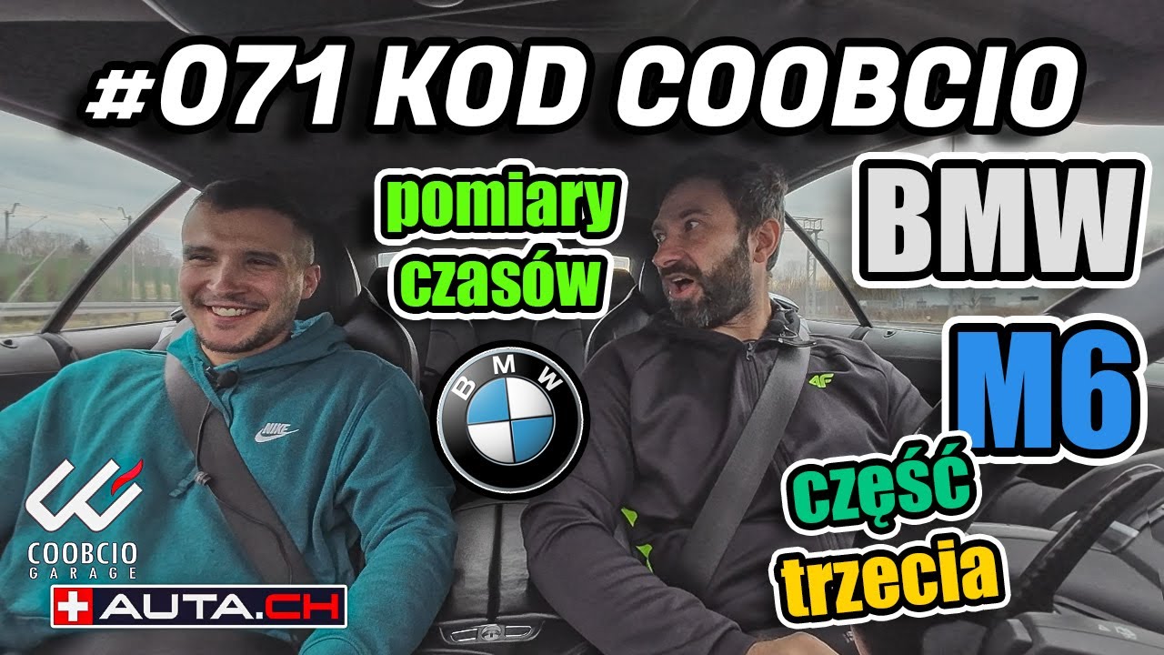 Coobcio Garage - #071 BMW M6 F12 POMIARY! (kod: Coobcio)