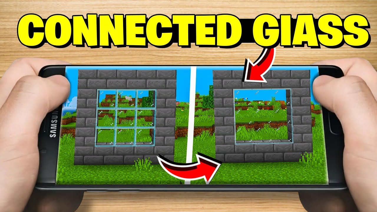 🔥 Make Your Glass Look Connected in Minecraft! 😱 (Easy Mod Installation Guide) 🚀