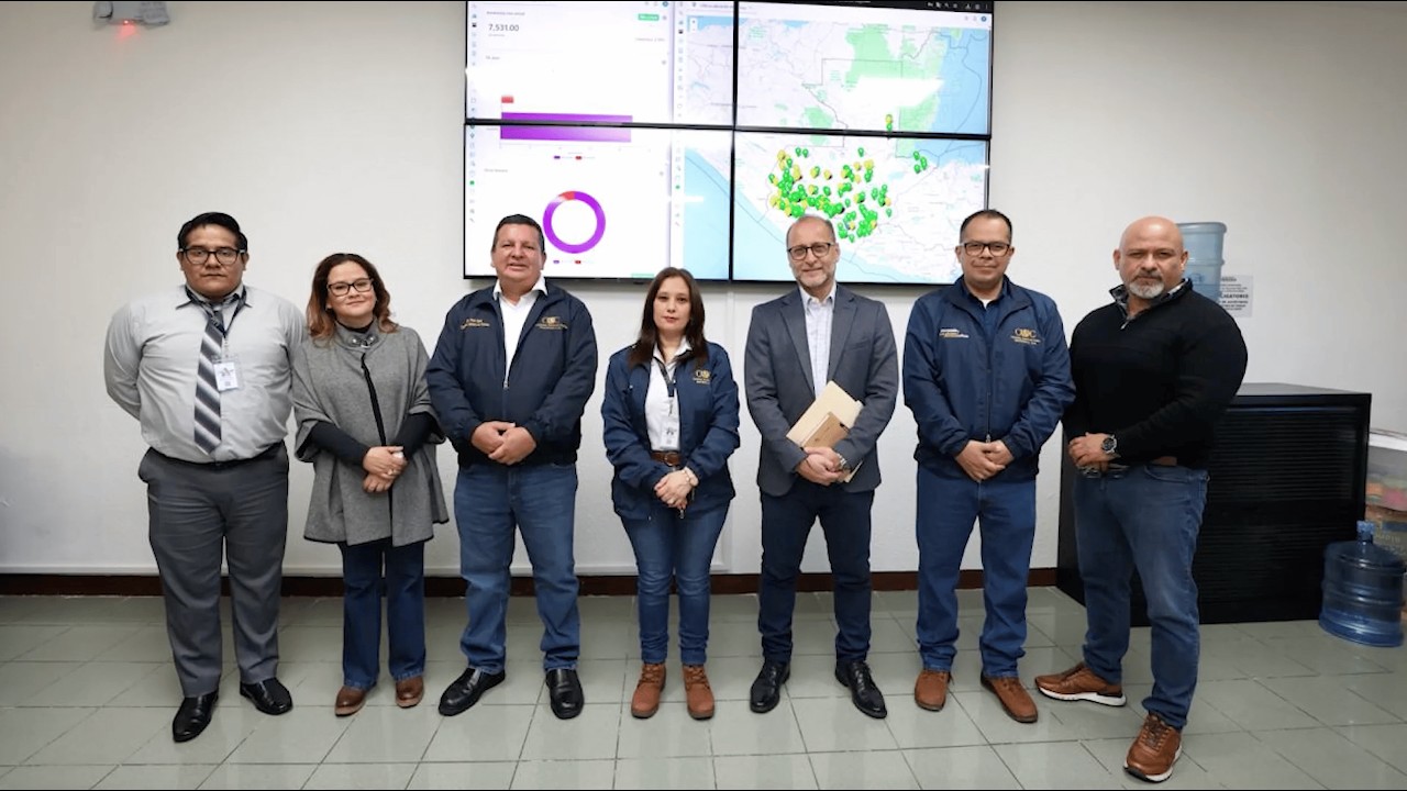 Autoridades de la CGC y del PNUD en Guatemala visitaron varios municipios de Chimaltenango.