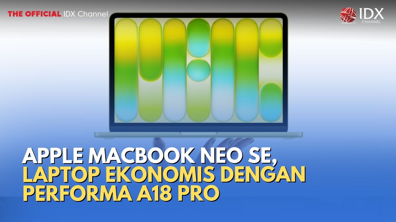 Apple MacBook Neo SE, Laptop Ekonomis dengan Performa A18 Pro | TECH BIZZ