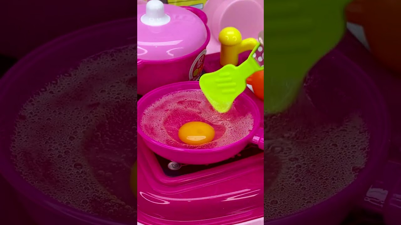 Satisfying with Unboxing & Review Miniature Kitchen Set Toys Cooking Video | ASMR Videos no music