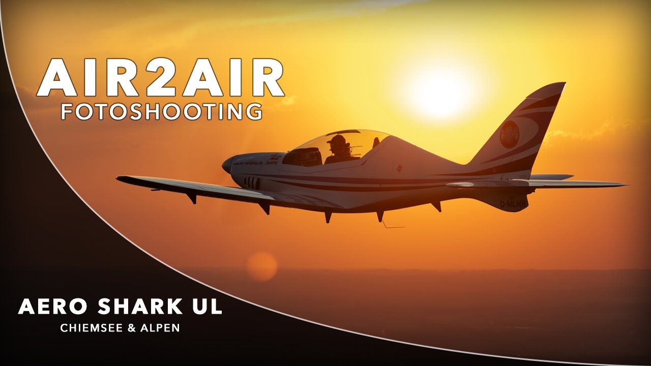 Air to Air Shooting mit ausgehängten Türen | AERO SHARK UL | Chiemsee & Alpen