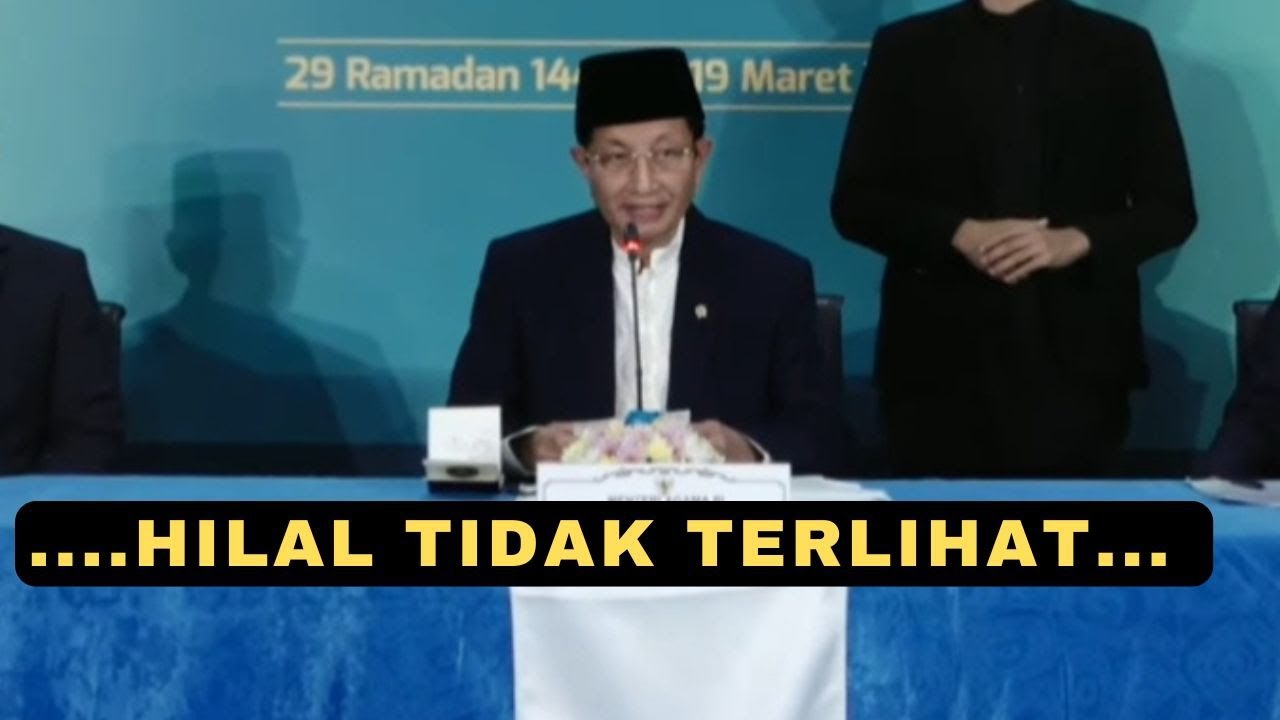 Menteri Agama Umumkan 1 Syawal 1447 Hijriah