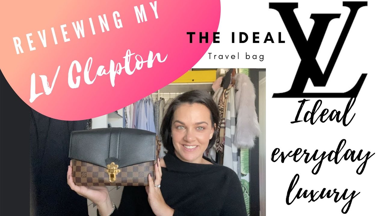 REVIEWING MY LOUIS VUITTON CLAPTON *Ideal travel bag *Everyday companion
