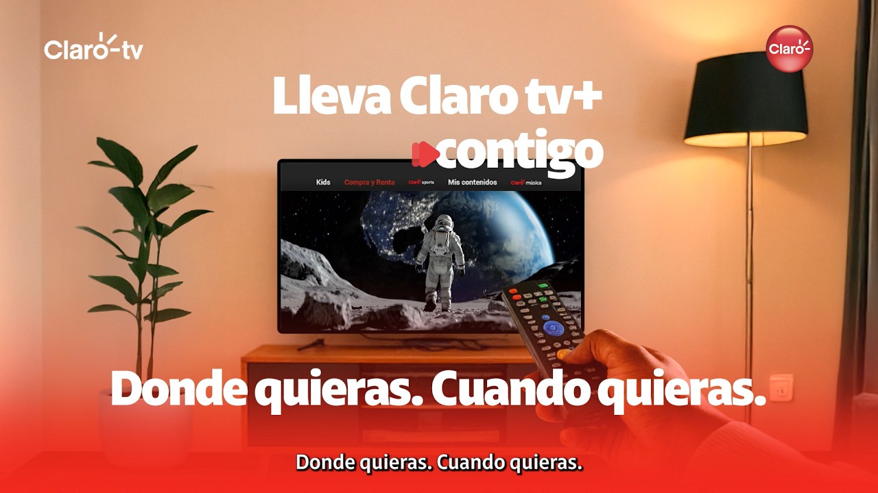 Claro RD - Claro tv+ entretenimiento donde quieras, cuando quieras