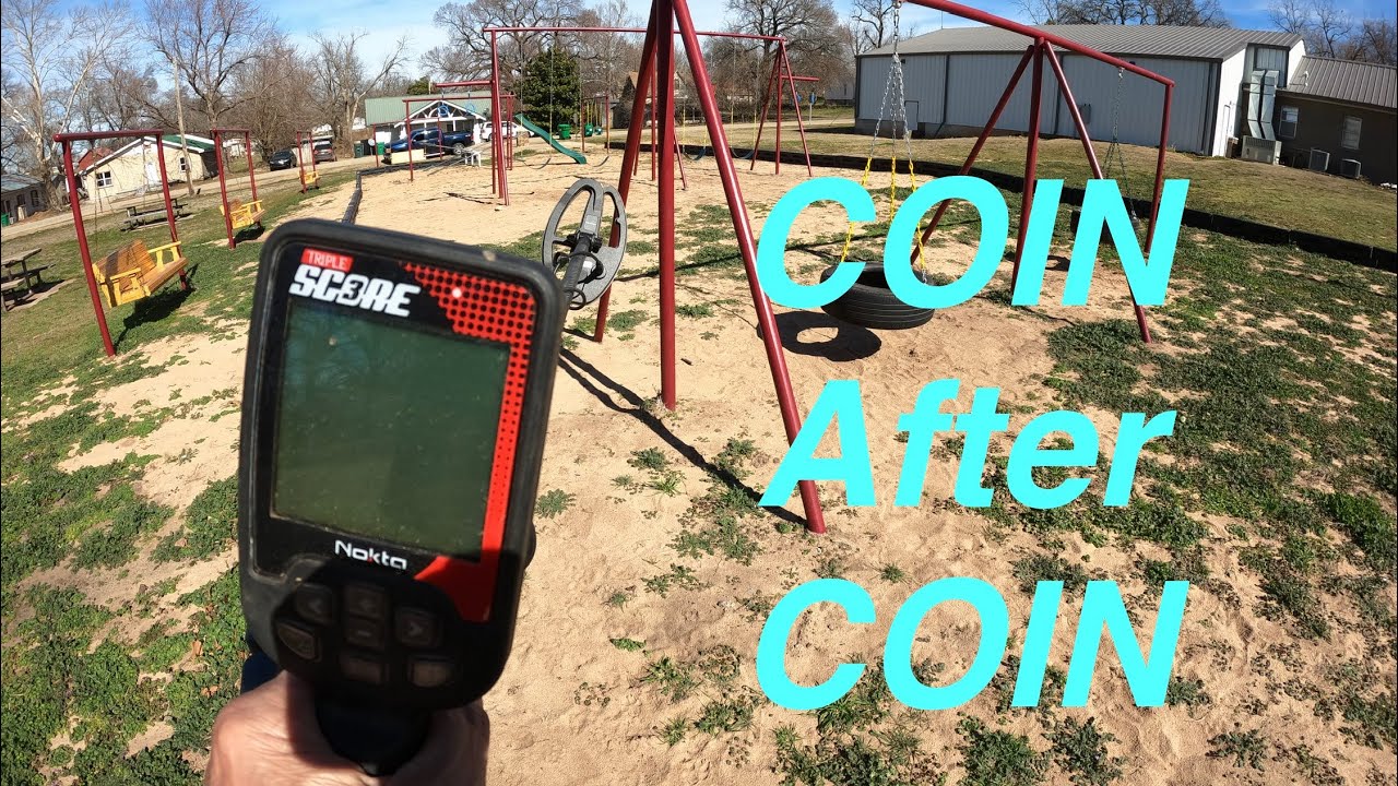 Live playground hunt! Nokta Triple Score.