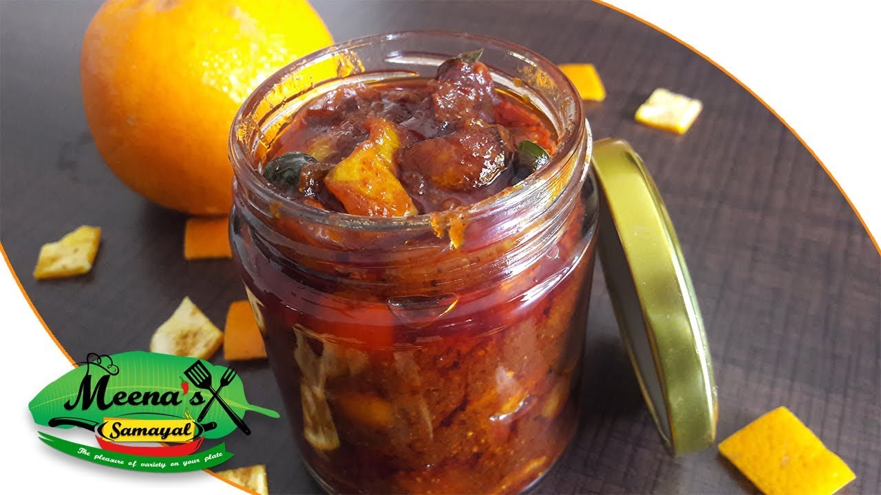 Orange Peel Pickle | Orange Peel Orugai | Kamala Peel Pickle