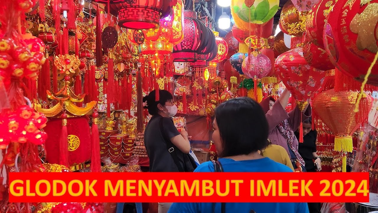 Glodok welcomes CNY 2024❗ walking around sekitaran Glodok Chinatown Market Jakarta ready for Imlek‼