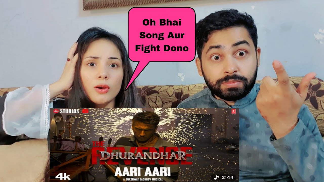 AARI AARI Song Reaction 😱 | Dhurandhar The Revenge | Ranveer Singh | Pakistan Reaction
