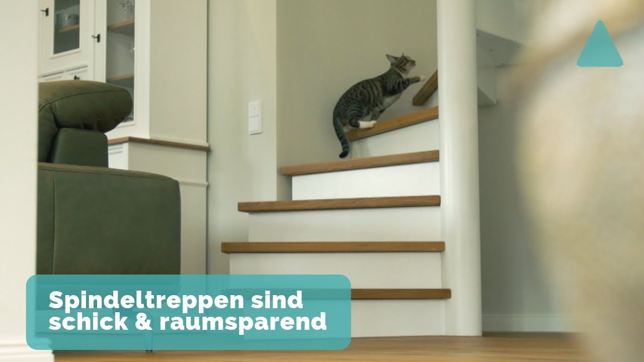 Treppen: Raumsparwunder Spindeltreppe - BAUEN & WOHNEN
