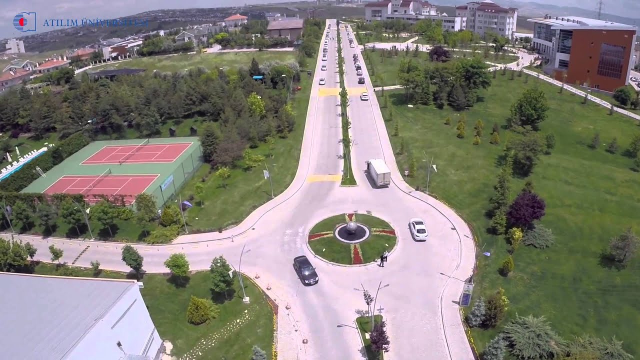 A Trip Above Atılım University - جولة فوق جامعة أتلم بأنقره
