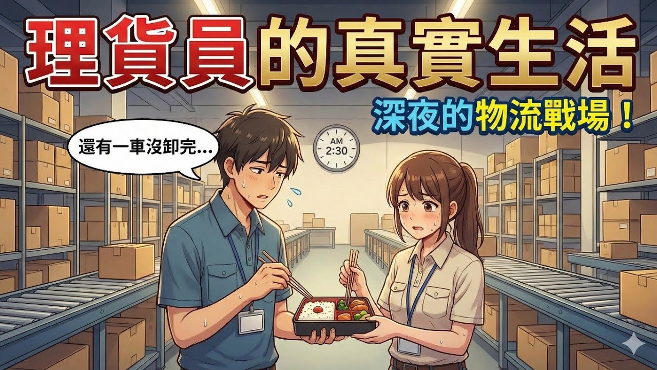 《理貨員的真實生活：比你想的更硬、也更心酸》“Real Life of a Warehouse Worker: Tougher and Sadder Than You Think”｜狐MAN