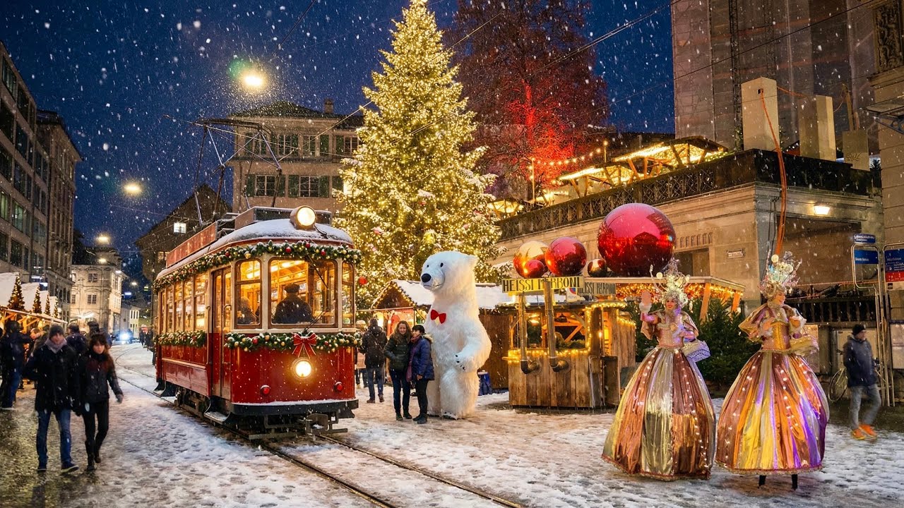 Zurich’s Most Beautiful and Expensive Christmas Market in the World 2025