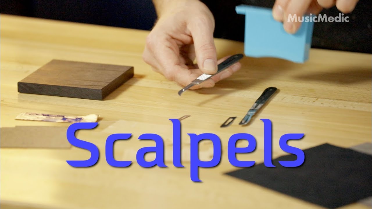 Using Scalpels for Woodwind Repair