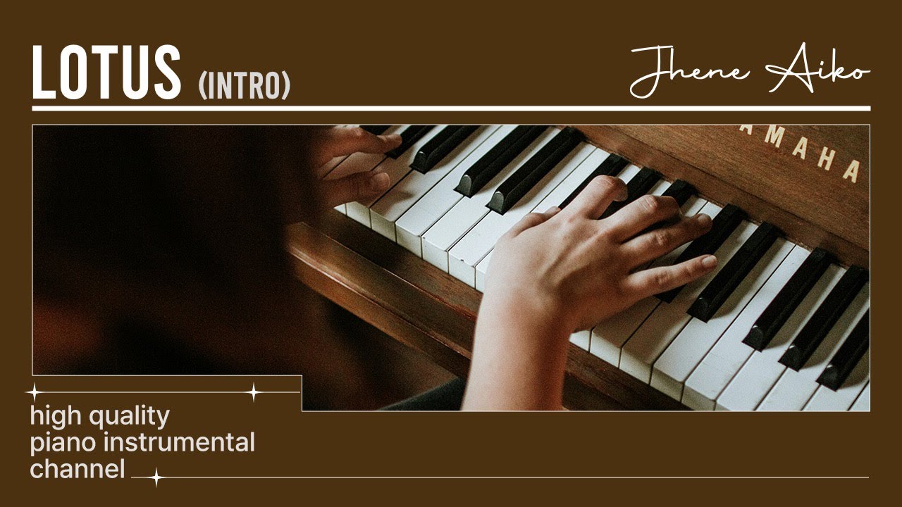 Jhene Aiko - Lotus (intro) Piano Instrumental.