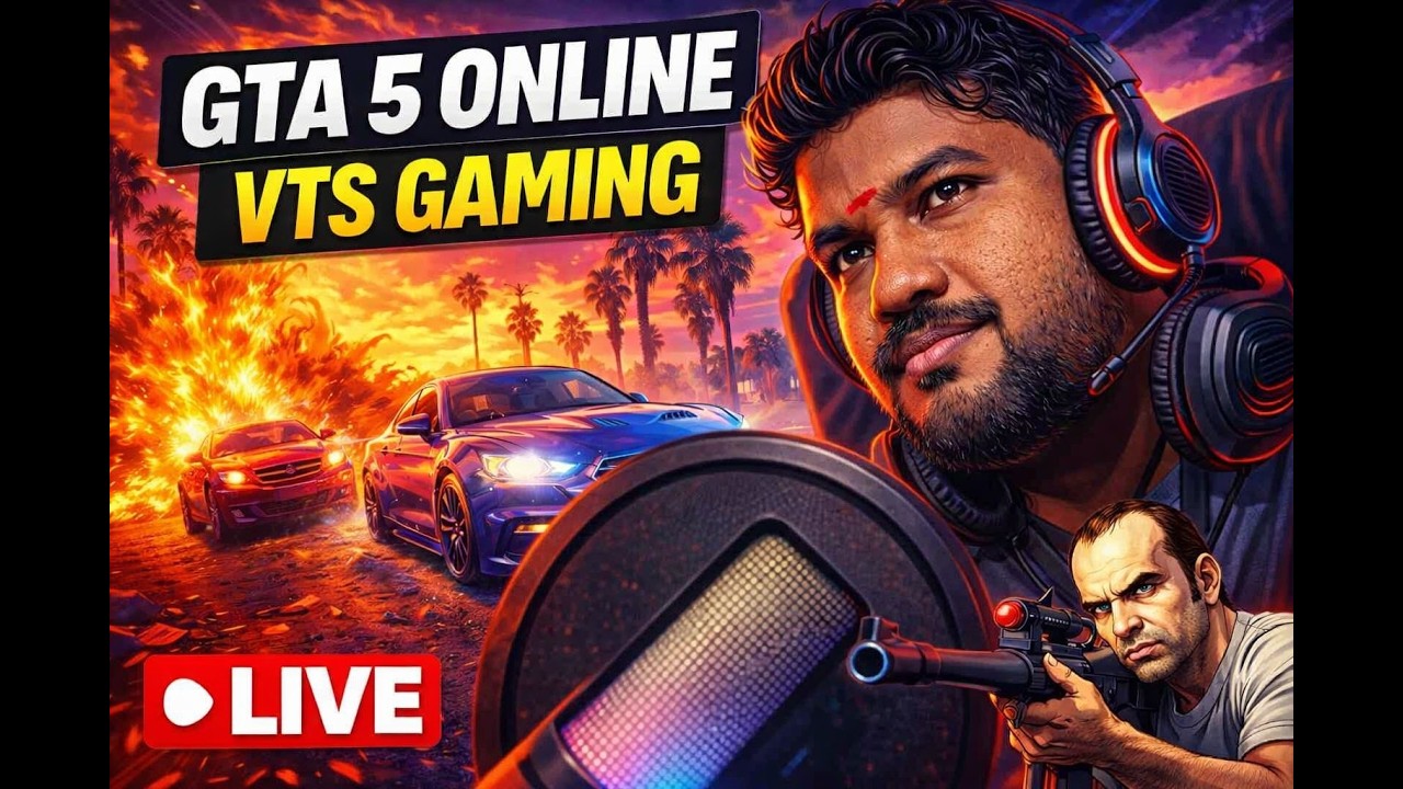 🌅 Good Morning  🌅GTA 5 Online LIVE | Tamil Morning Stream | VTS Gaming 🔥