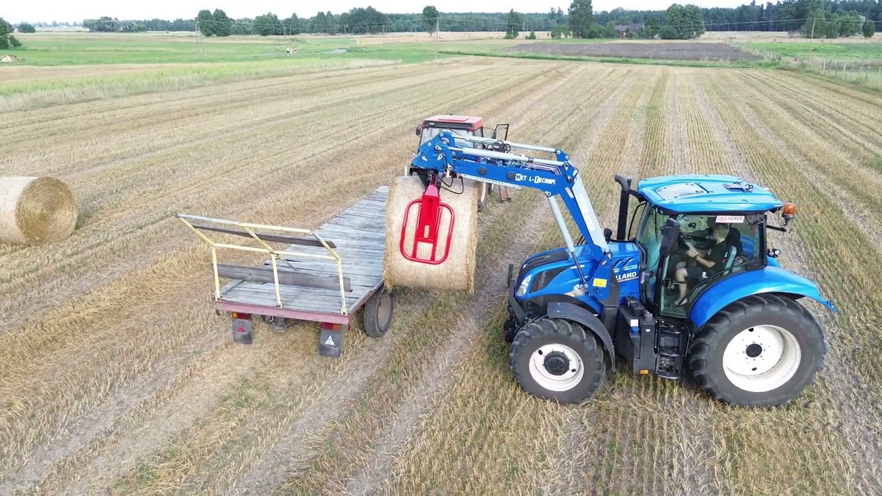 🔥Roboty po żniwach 2024🔥New holland z case w akcji🔥GRBłaszczyk🔥
