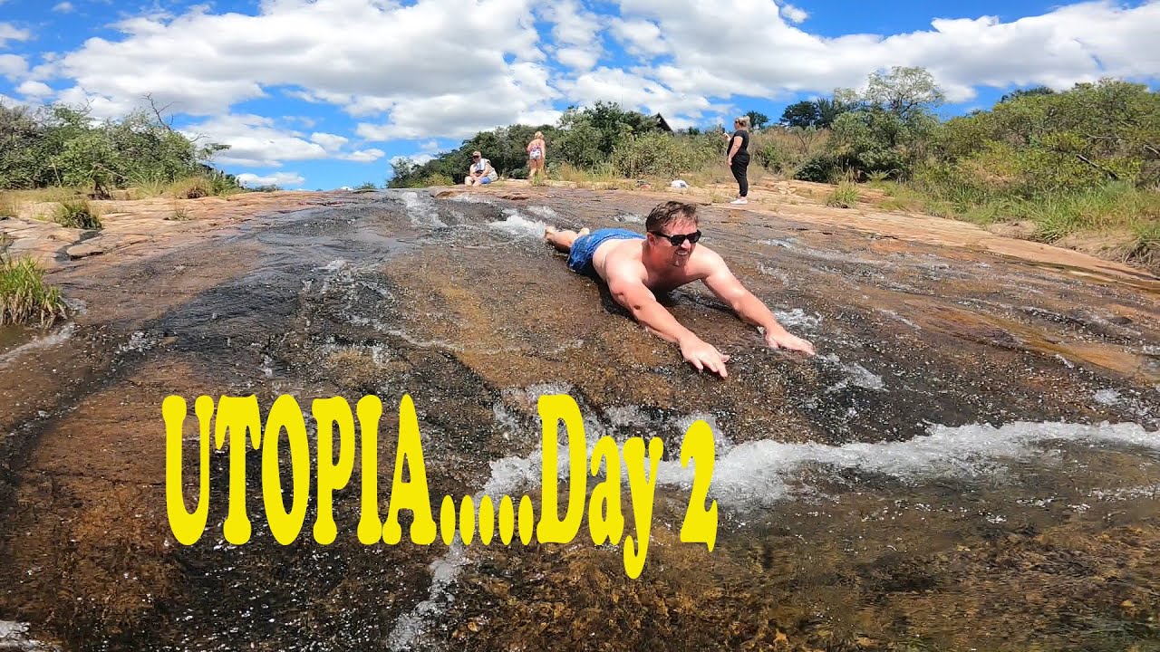 Utopia in Rustenburg has this SECRET WATERSLIDE!!!!!