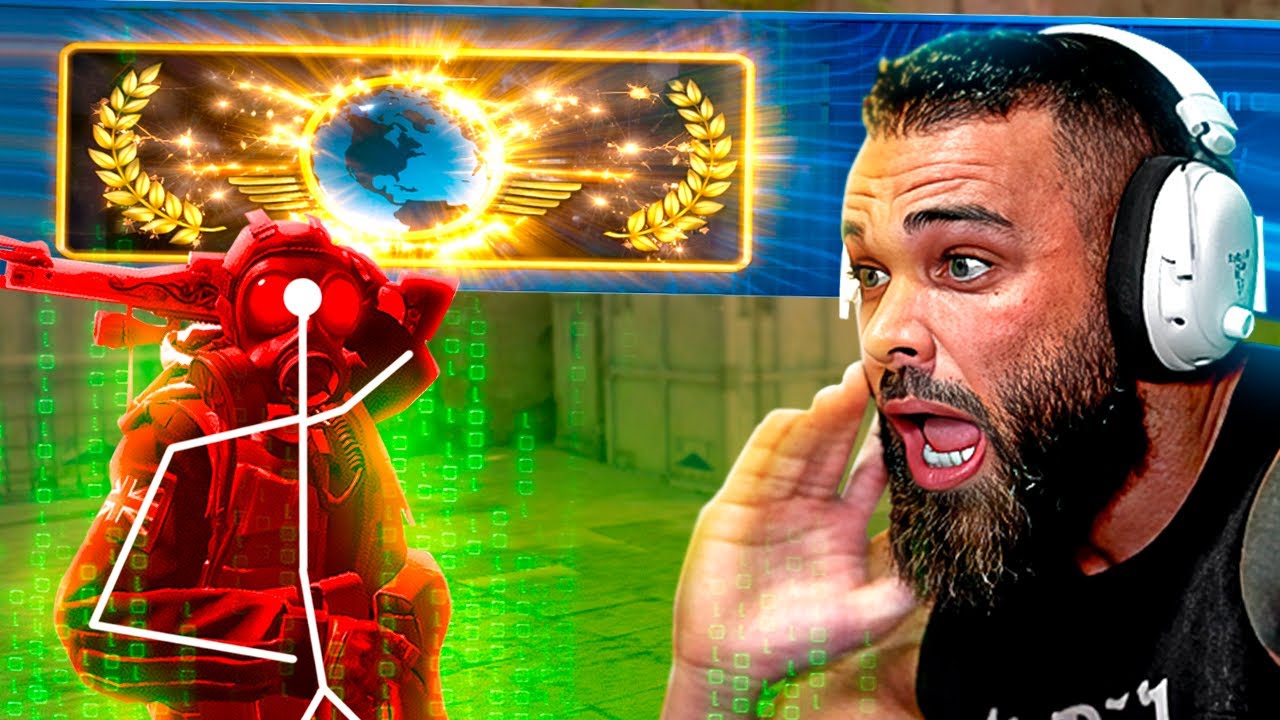 Destruí o XITADO e peguei GLOBAL pela 1ª VEZ no CS2 (5K INSANO) - Veja minha REAÇÃO!!