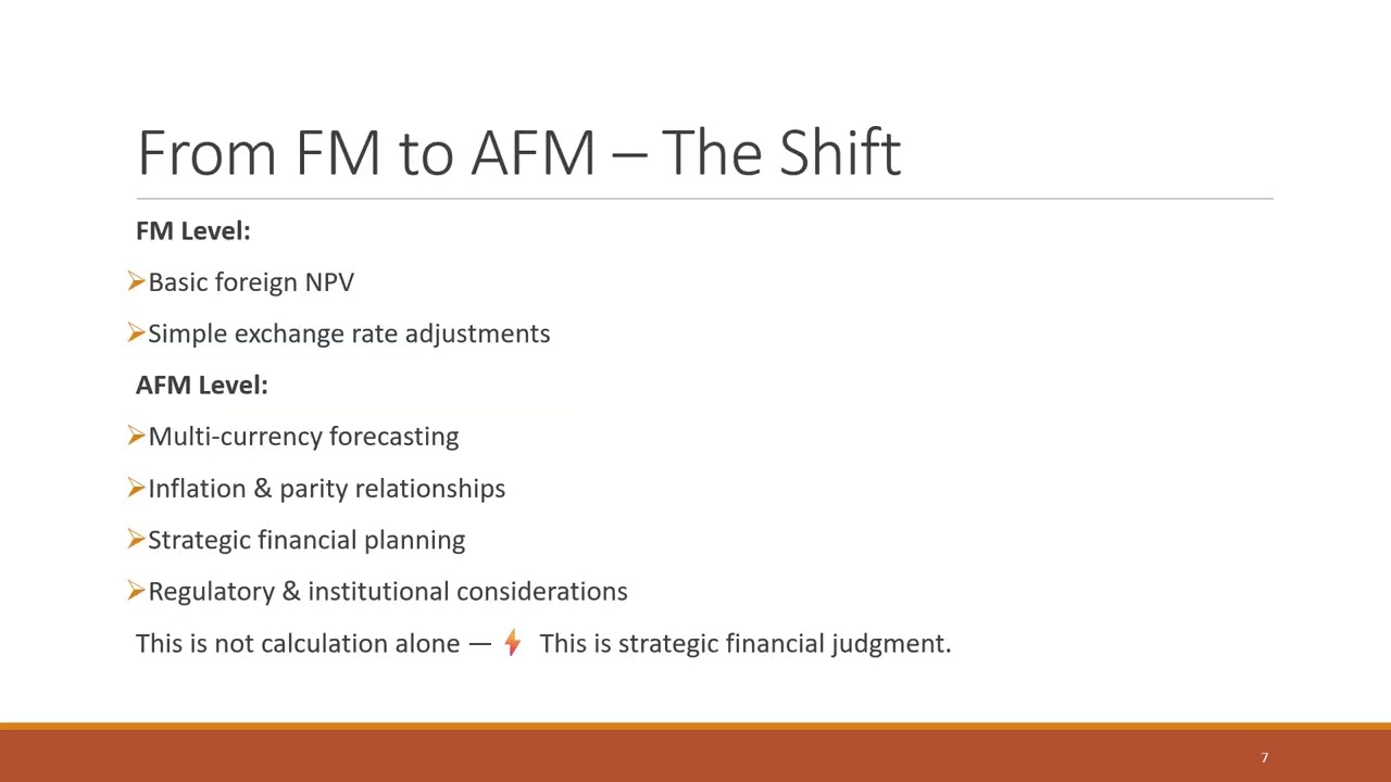ACCA#AFM# International Operations# International Investment Appraisal-Introduction