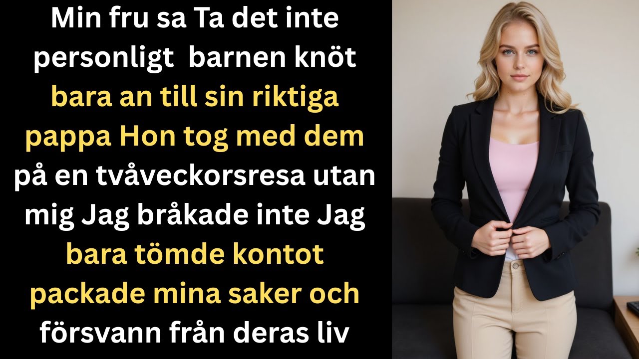Min fru sa: Ta det inte personligt &ndash; barnen band med sin riktiga pappa