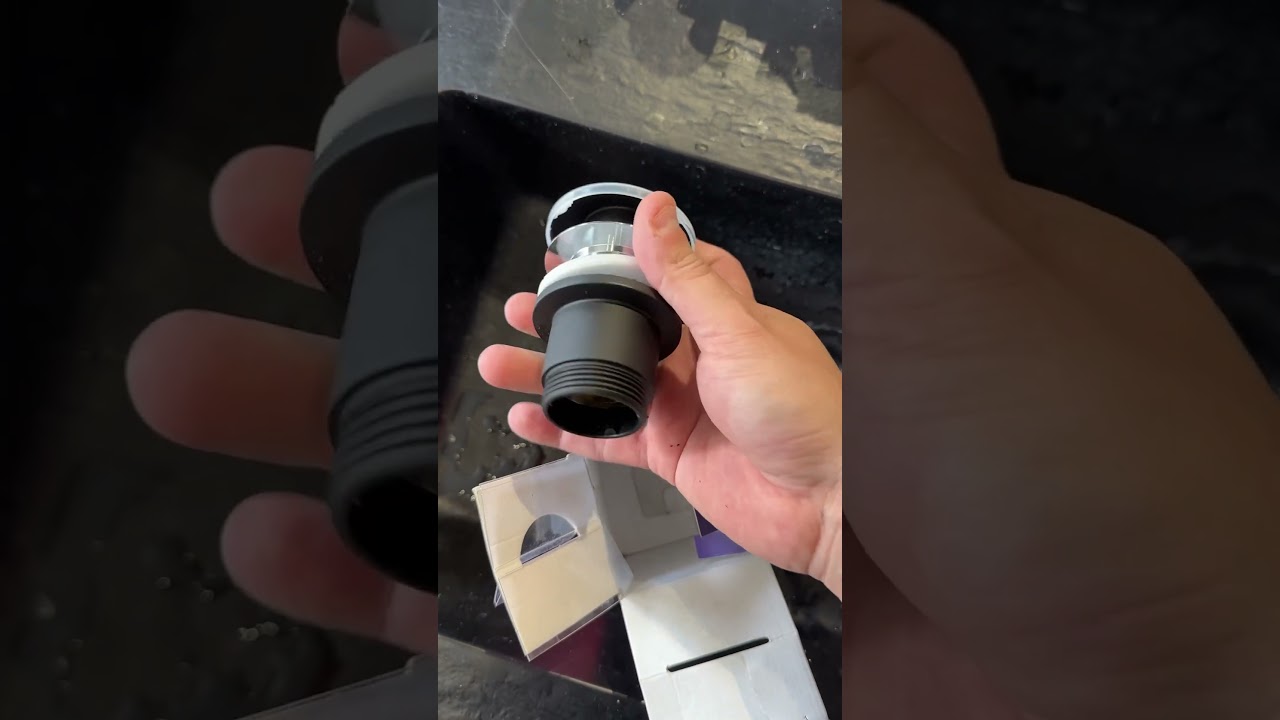Remplacement d’une bonde par une Wirquin Quick-clack simplement et rapidement #bricolage #renno