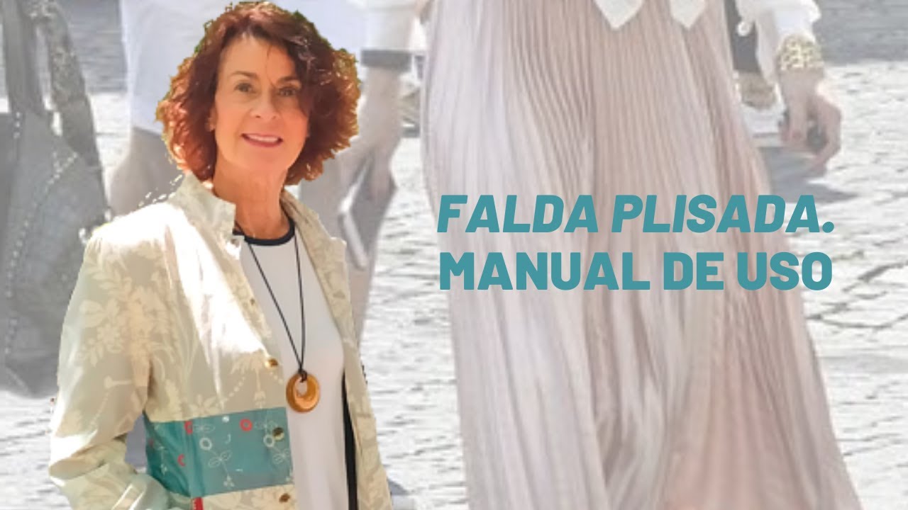 Falda plisada. Manual de uso